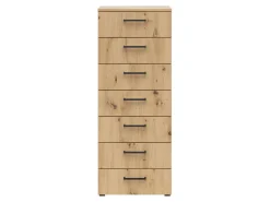 Komoda MultiDo 45 cm z 7 szufladami dąb artisan