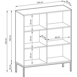 Komoda NIVIA 06 biały