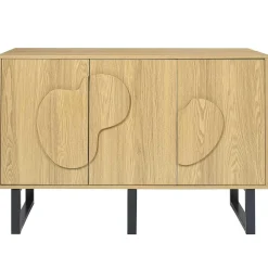 Komoda NORD 3D Loft 120cm Dąb Sonoma Design