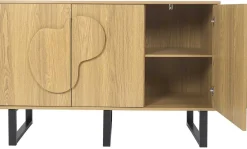 Komoda NORD 3D Loft 120cm Dąb Sonoma Design