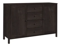 Komoda Prestige III drewniana, kolor orzech