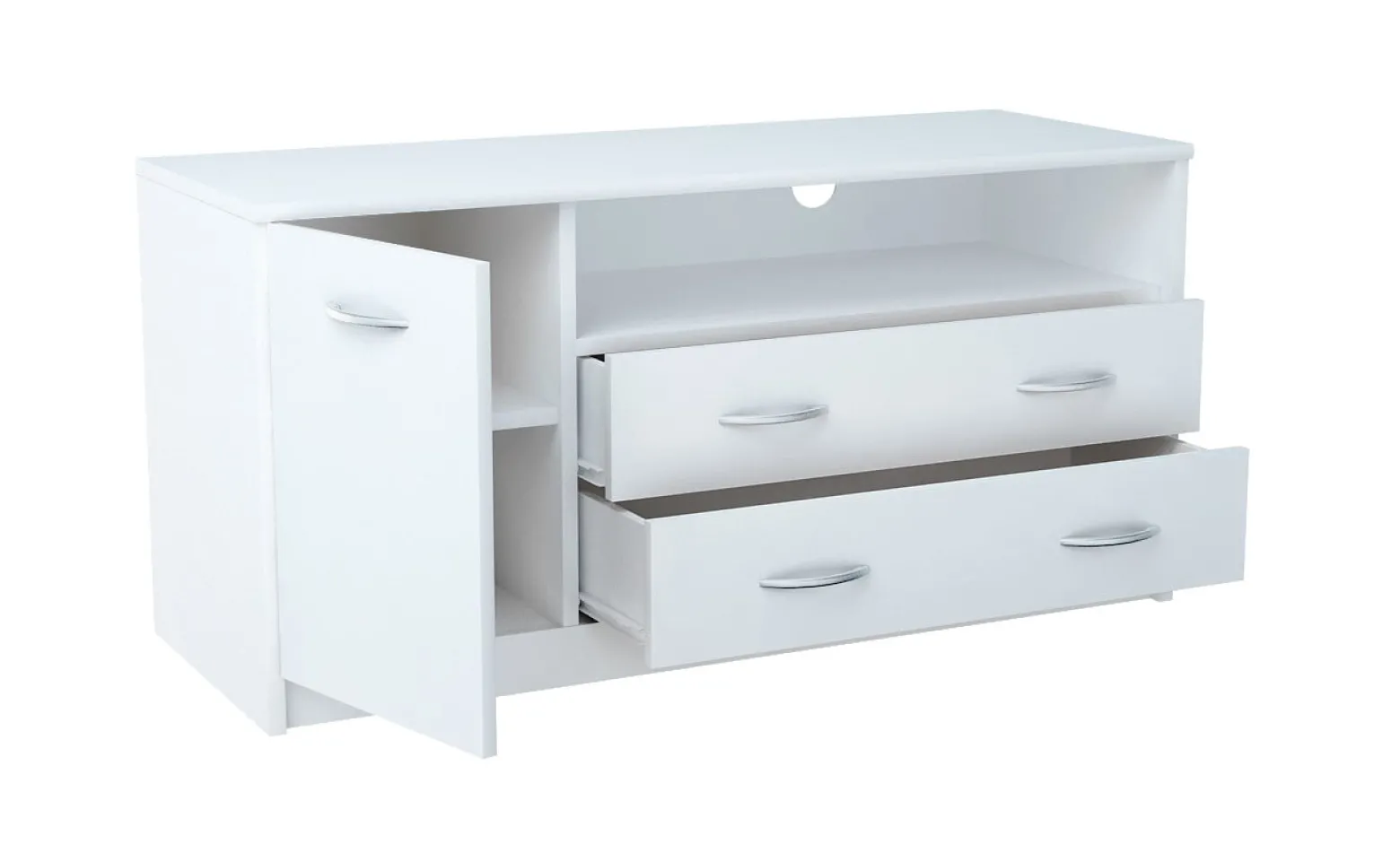 Komoda RTV K027 Biały 55x110x41 cm Bestseller