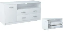Komoda RTV K027 Biały 55x110x41 cm Bestseller