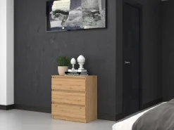 Komoda szafka 3 szuflady M3 - Dąb artisan
