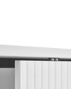 Komoda szafka z drzwiami 150 cm biała