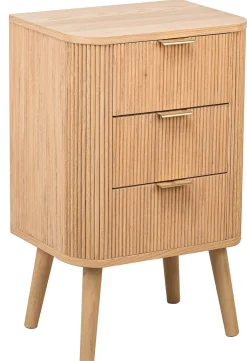 Komoda 3-szufladowa z naturalnego drewna