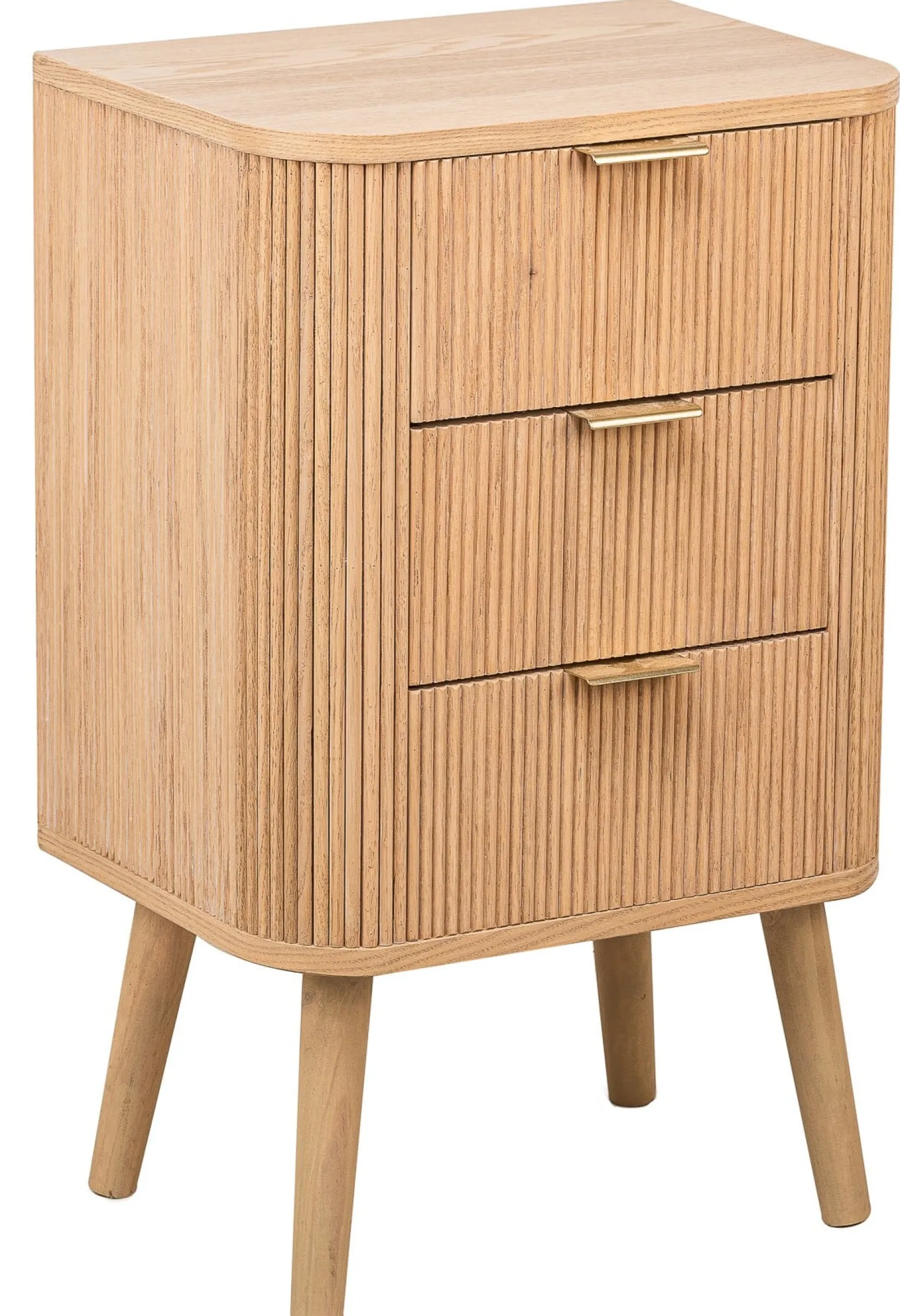 Komoda 3-szufladowa z naturalnego drewna