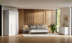 Komoda 3 szuflady 1 drzwiczki 80x120cm biały mat