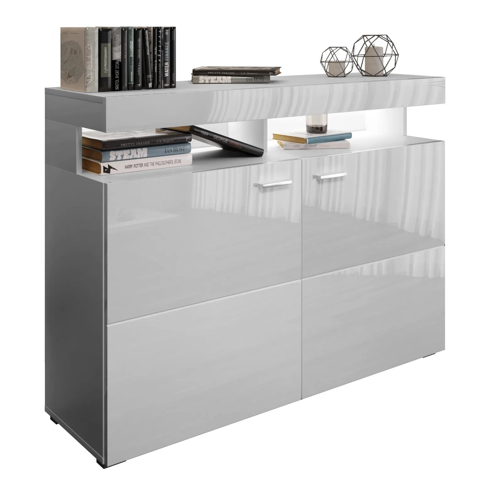 Komoda VANCOUVER W9.862 w wysokim połysku LED