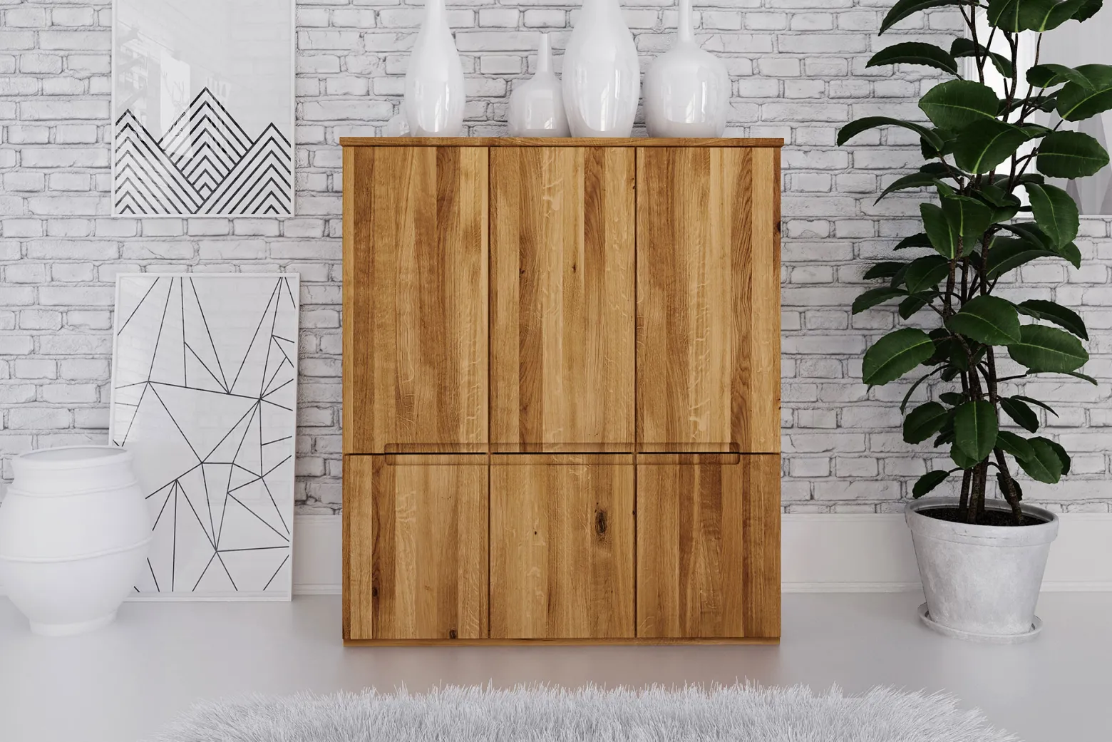 Komoda VENTO Dąb Dziki Olej naturalny