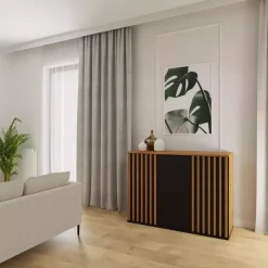 Komoda z półkami 120 cm NELGARI