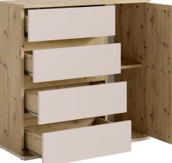 Komoda z szufladami 80 cm do przedpokoju DORIOS