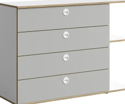 Komoda z szufladami 116 cm do salonu PINGO