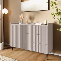 Komoda z szufladami do salonu 126 cm ASPERO