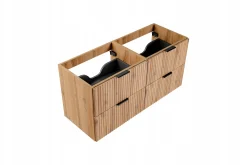 KOMPLET Mebli do Łazienki ADEL OAK 5 elementów DĄB WOTAN