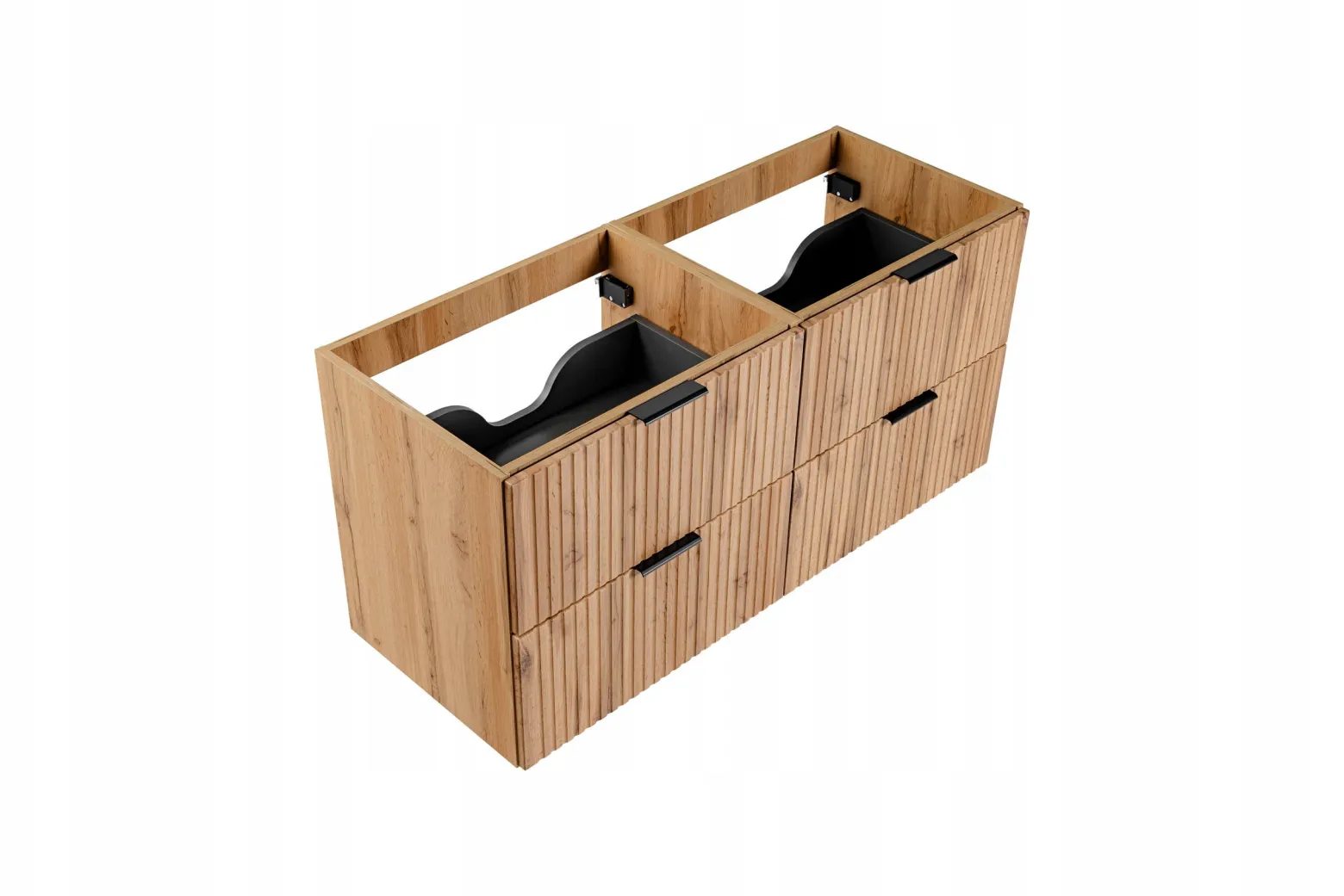 KOMPLET Mebli do Łazienki ADEL OAK 5 elementów DĄB WOTAN