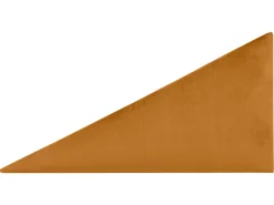 Komplet paneli tapicerowanych trójkątnych P 30x15 cm 2 szt. żółtych