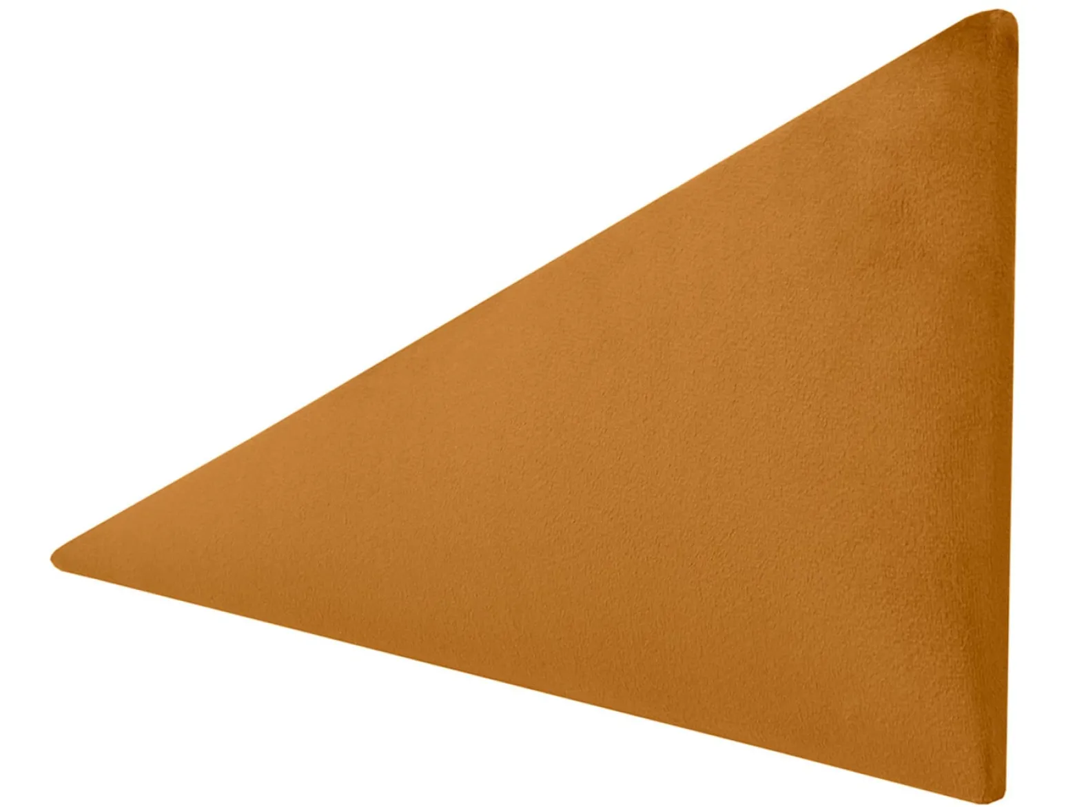 Komplet paneli tapicerowanych trójkątnych P 30x15 cm 2 szt. żółtych