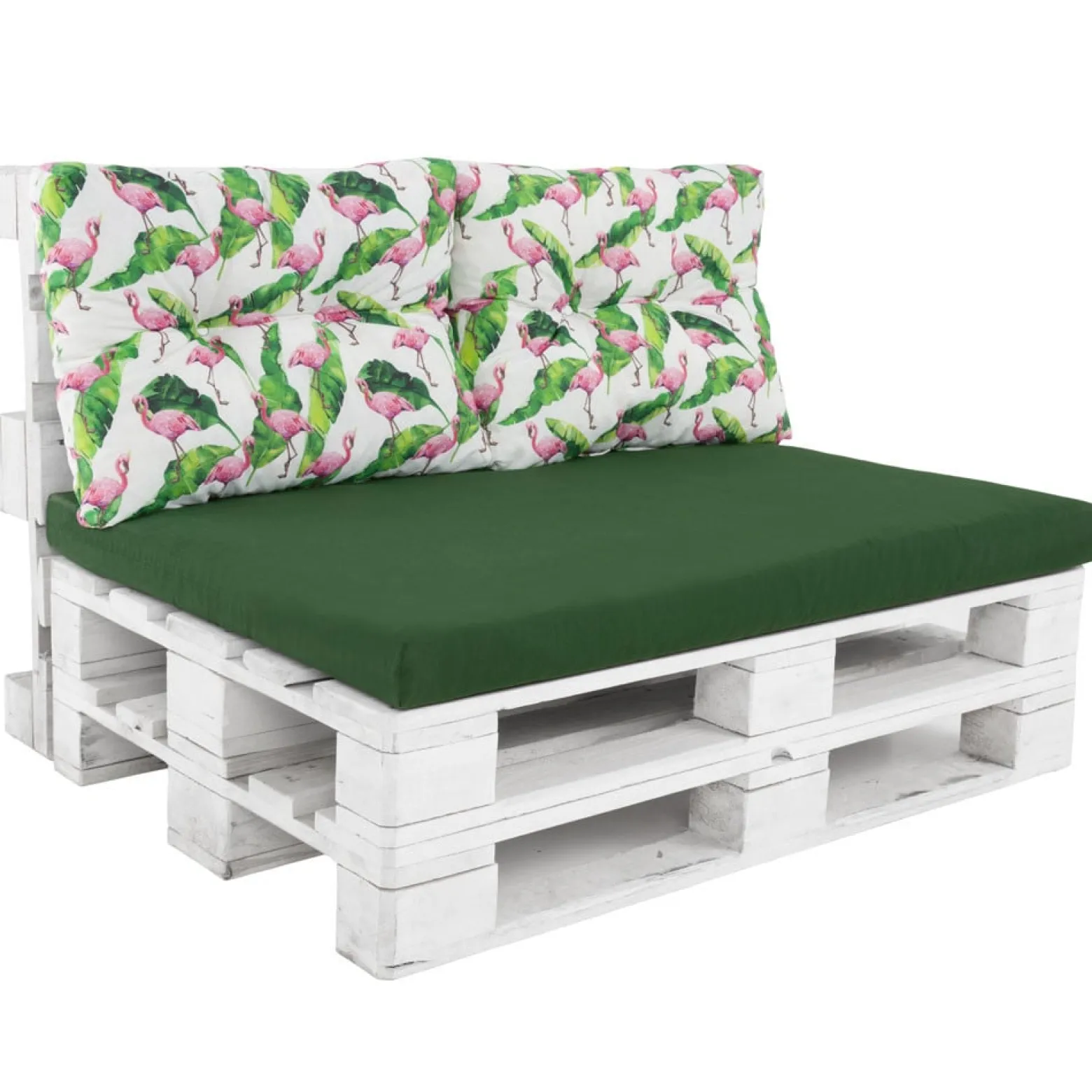 Komplet poduszek na palety Megara Lux flamingi PATIO | Dajar
