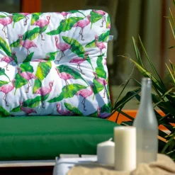 Komplet poduszek na palety Megara Lux flamingi PATIO | Dajar