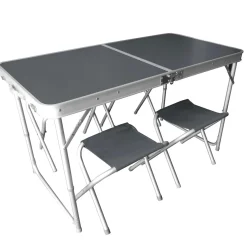 Komplet składanych mebli campingowych 5-elementowy PATIO