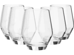 Komplet 6 szklanek do napojów Whisky Ray Krosno 390 ml