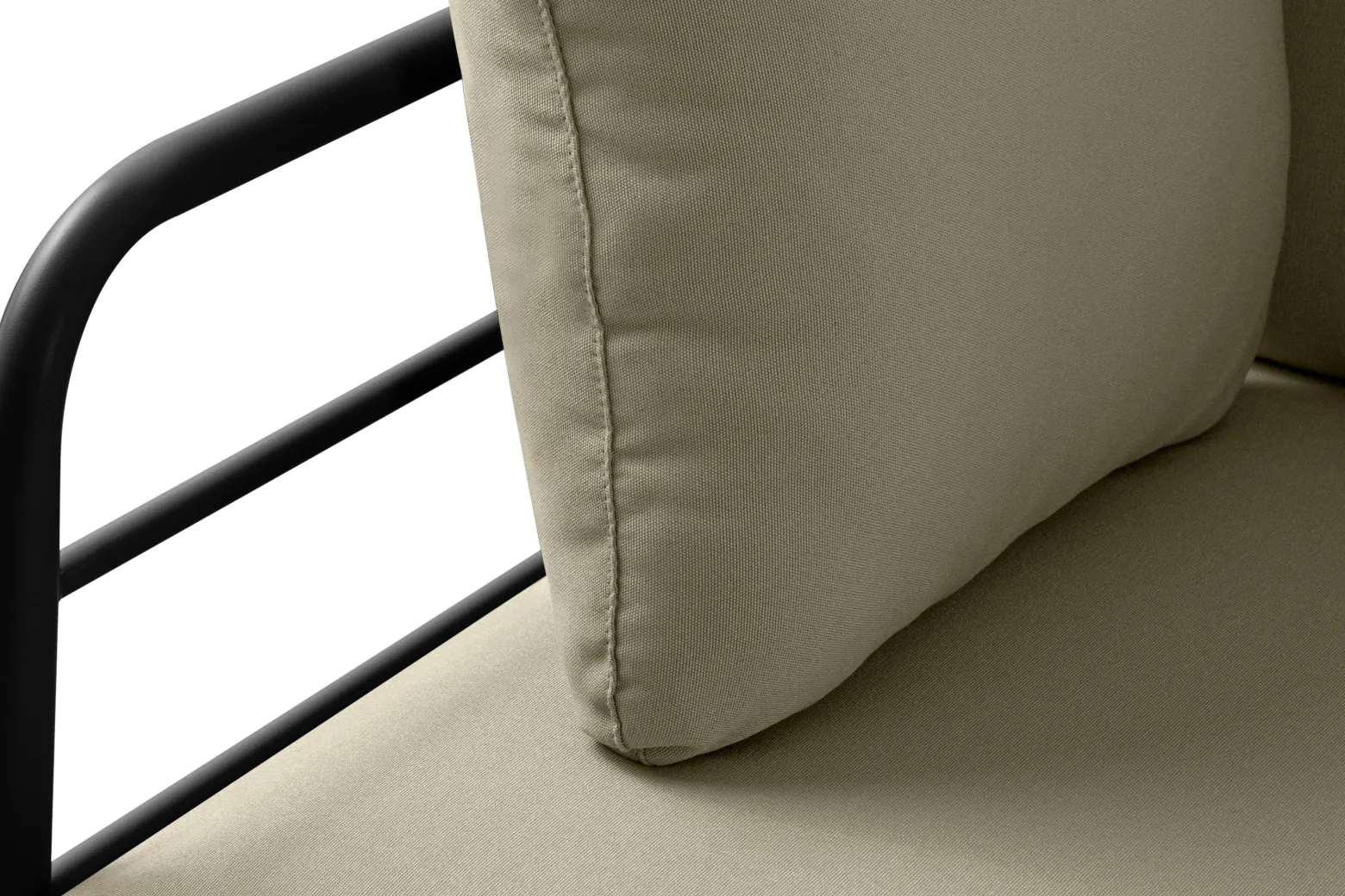 KONSIMO RAMBE Zestaw mebli ogrodowych 2x fotel + sofa trzyosobowa + stolik