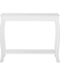 Konsola stolik z półką 100x30 cm biały