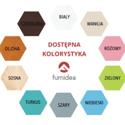 Łóżko piętrowe domek ALA 90 x 200 drewniane SOSNA