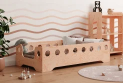 Łóżko pojedyncze drewniane TILA 4B - SMARTWOOD®