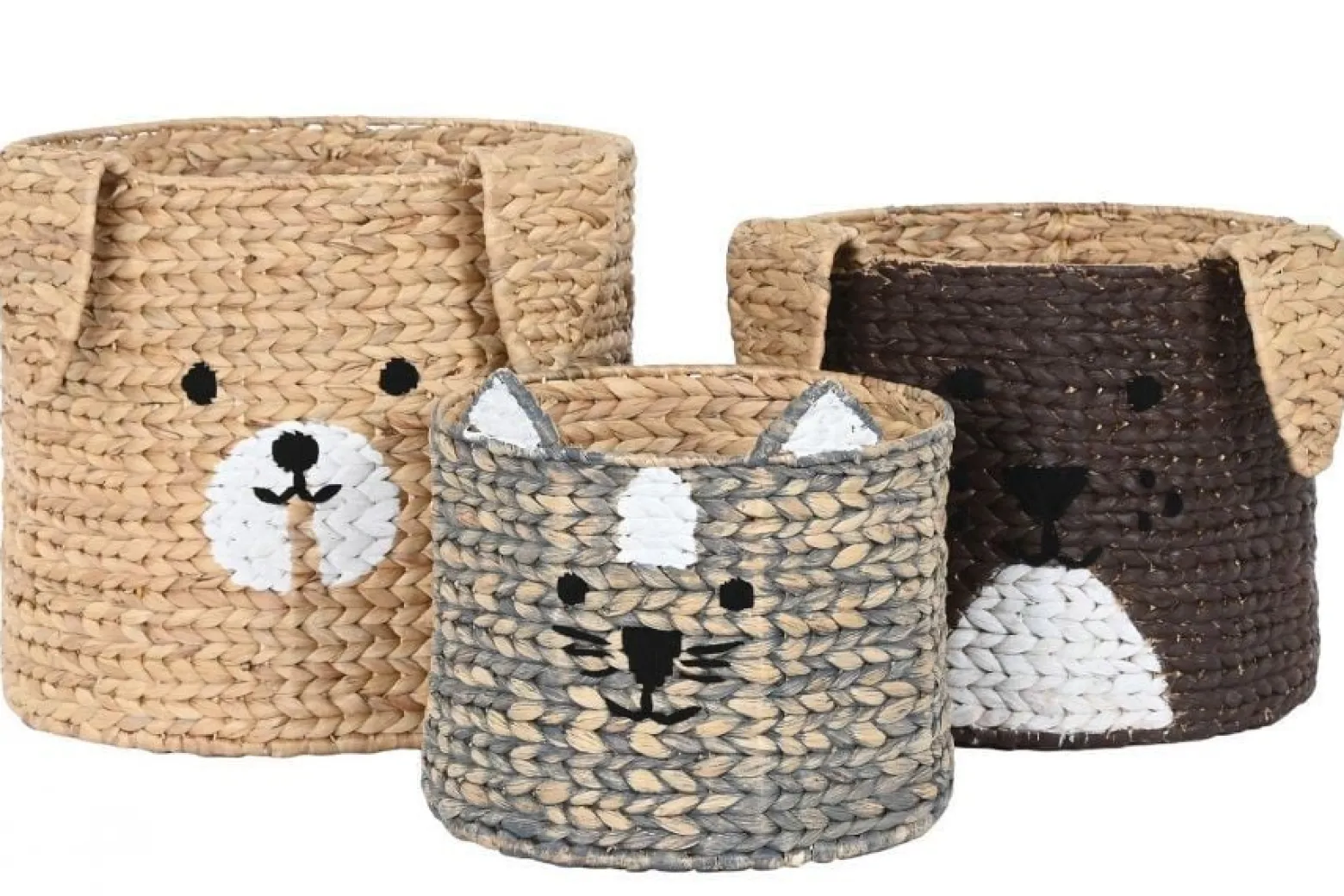 Kosze na zabawki 40x37 cm GATTO E CANE-II