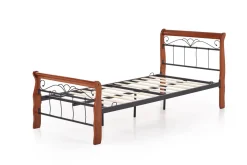 Łóżko VERONICA 90x200 czereśnia antyczna bez szuflady/bez materaca