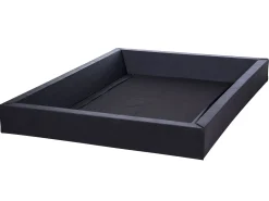 Łóżko wodne materac boucle 180x200 brązowe