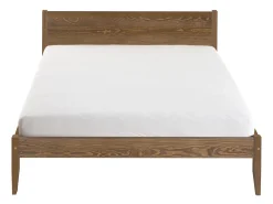 Łóżko 120x200 drewniane skandynawskie PRESTO, kolor brązowy