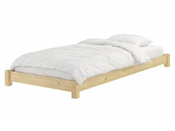 Łóżko 80x200 Futon drewniane, kolor sosna lakierowana