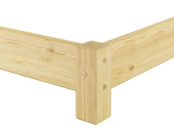 Łóżko 80x200 Futon drewniane, kolor sosna lakierowana