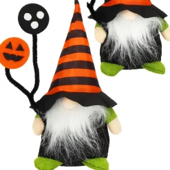 Krasnal 20cm ozdoba na Halloween skrzat świąteczny dekoracja