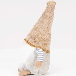 Krasnal świąteczny 38 cm ozdoba figurka skrzat bożonarodzeniowy, gnom