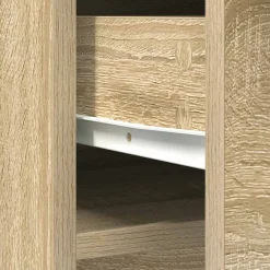 Kredens Brąz Materiał drewnopochodny vidaXL
