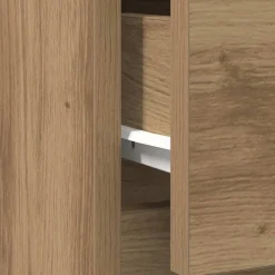 Kredens Brąz Materiał drewnopochodny vidaXL