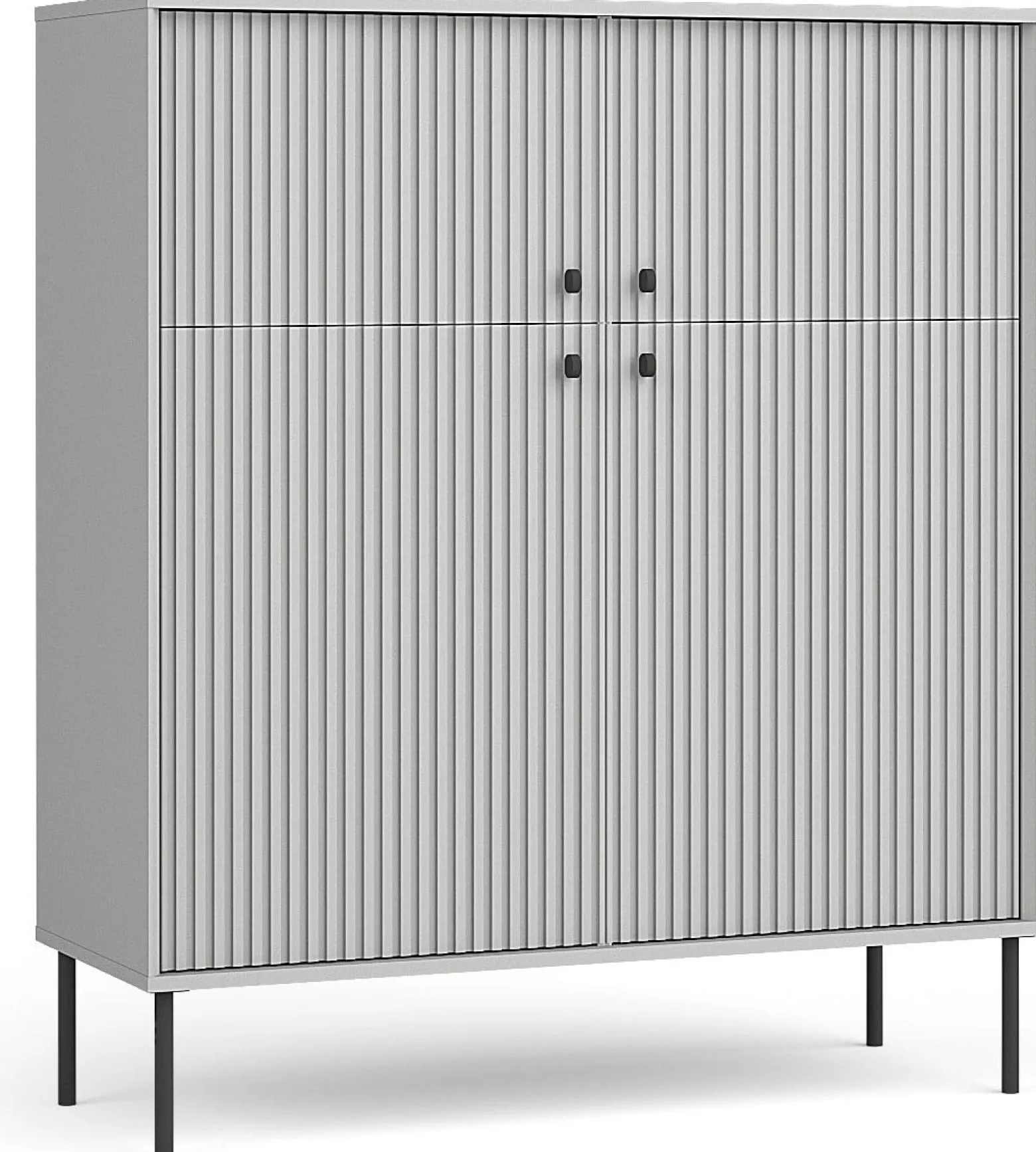 Kredens do salonu 105 cm IRYS szary