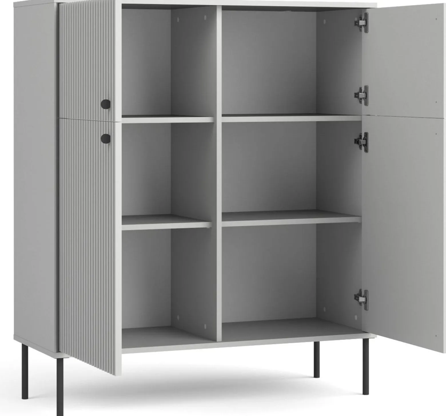 Kredens do salonu 105 cm IRYS szary