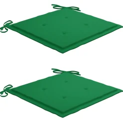 Krzesła ogrodowe ze stolikiem i poduszkami, drewno akacjowe