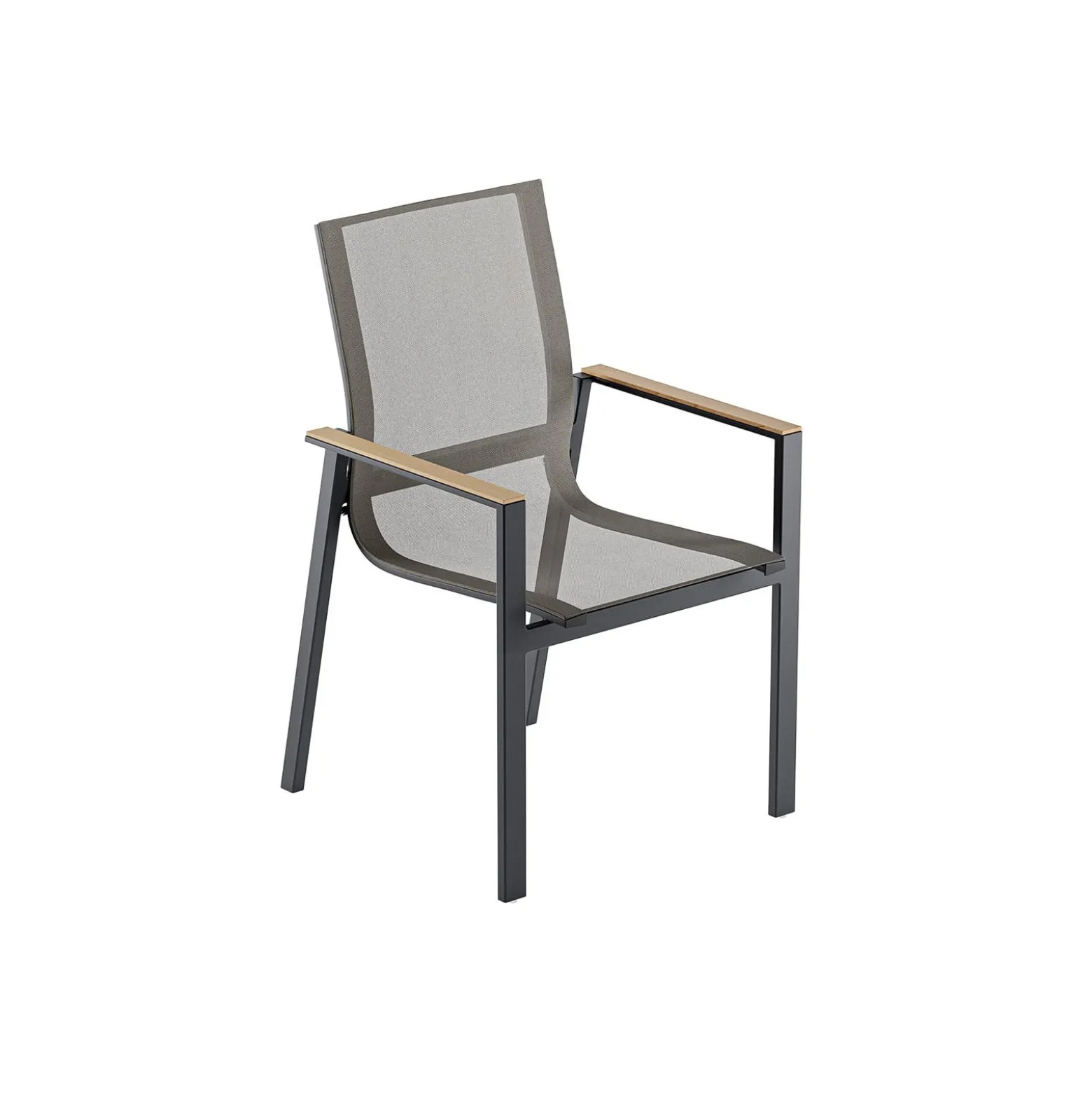Krzesło ogrodowe aluminiowe BELLANTI Verona Luna Dark Grey