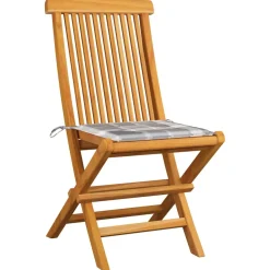 Krzesło ogrodowe Wielokolorowe Drewno tekowe vidaXL