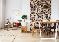 Krzesło Codo insp. Elbow Chair naturalny/czarny drewniane