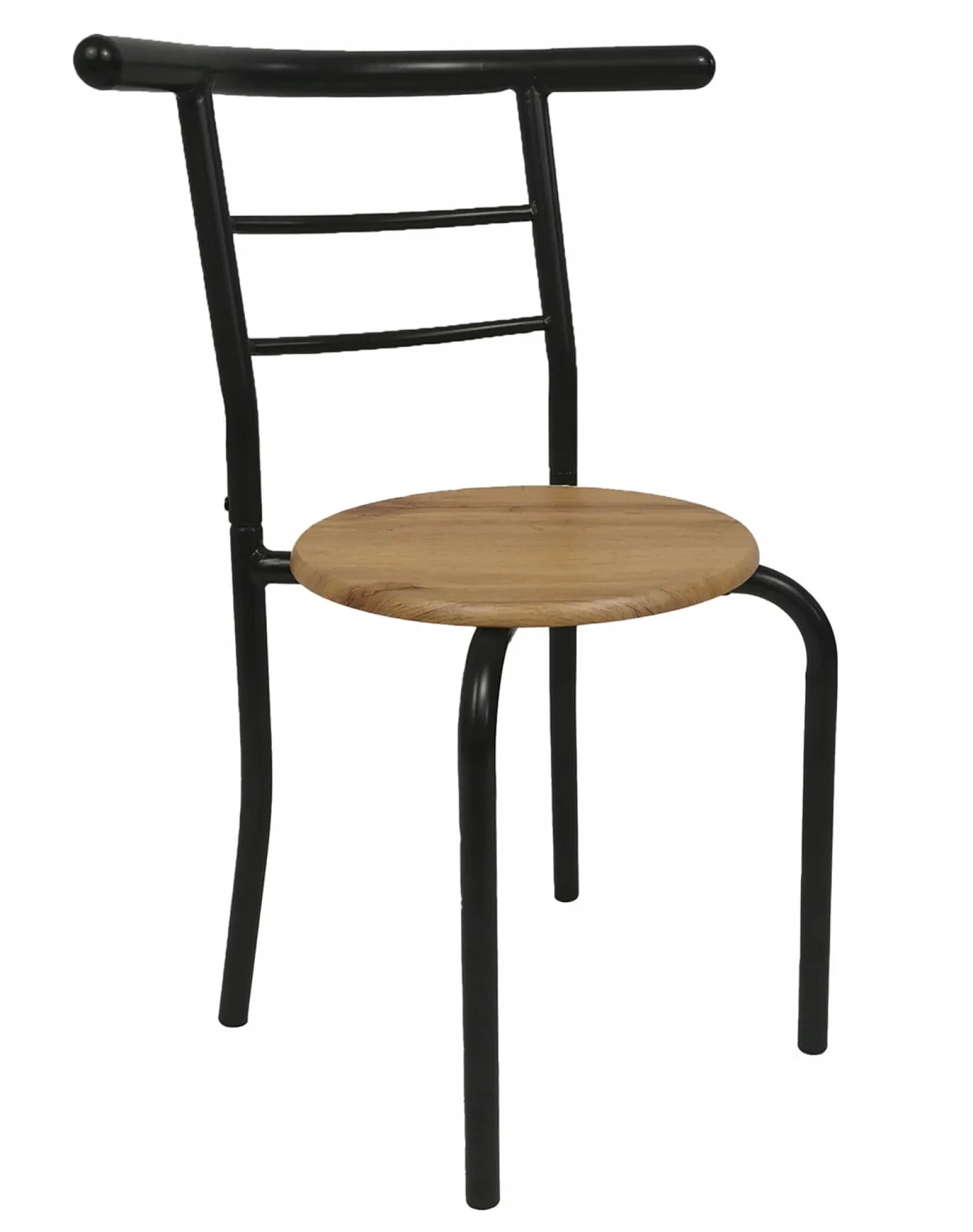 Krzesło do kuchni jadalni salonu loft nowoczesne 51x40 cm Rein dąb