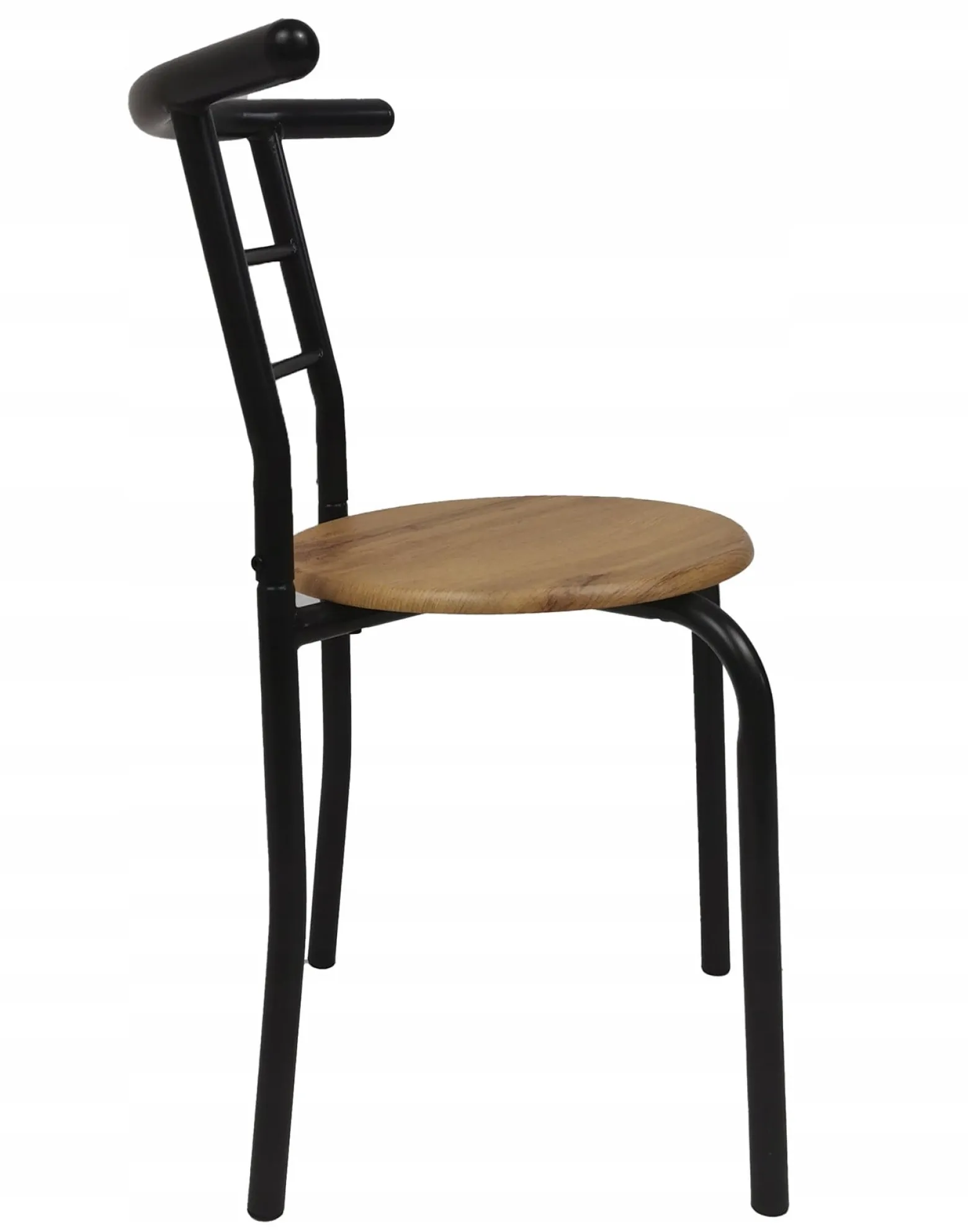 Krzesło do kuchni jadalni salonu loft nowoczesne 51x40 cm Rein dąb