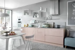 Krzesło drewniane Modern patyczak białe