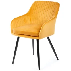 Krzesło Lenti Black Orange